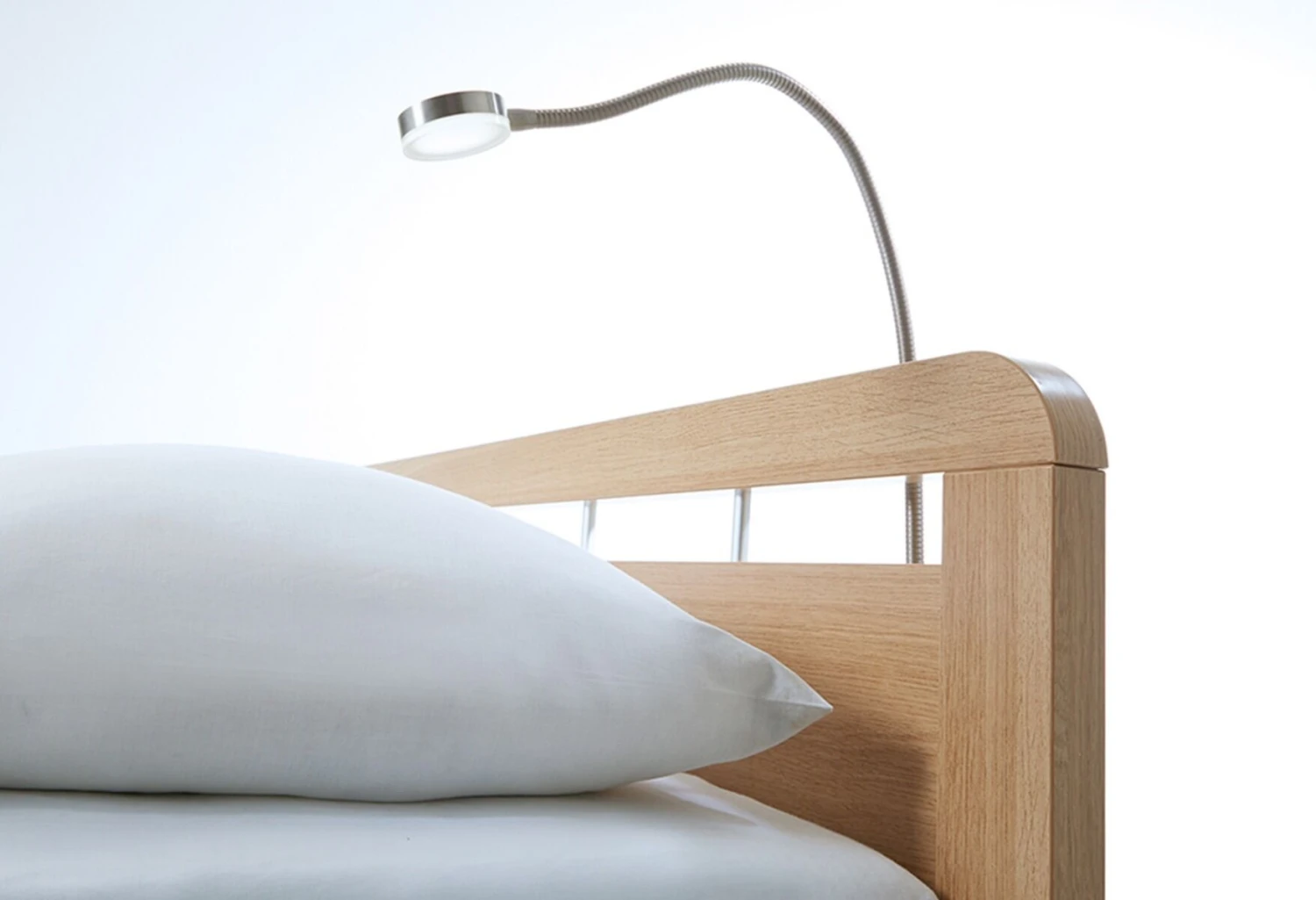 Bettleuchte Round Mat Chrome 3 Bettleuchte Round Mat Chrome