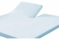 Dixxius Split-Topper Spannbetttuch Premier Jersey -Bettwäsche Verkauf 0022 split topmatras light blue 1 2
