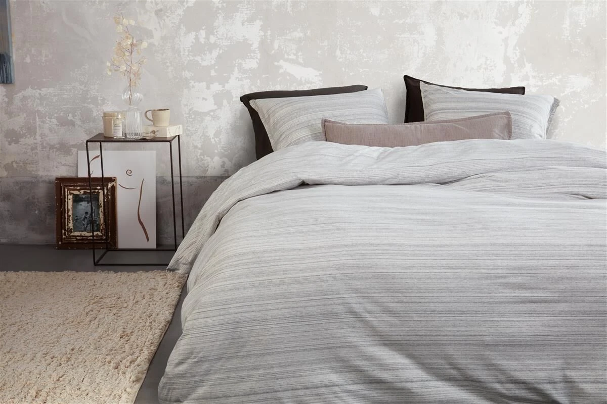 Vtwonen Mele Bettwäsche Grau 4 Vtwonen Mele Bettwäsche Grau – Bild 2