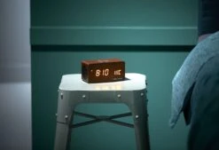 Digitaler Holz Wecker 12 Digitaler Holz Wecker -Bettwäsche Verkauf alarm clock wooden