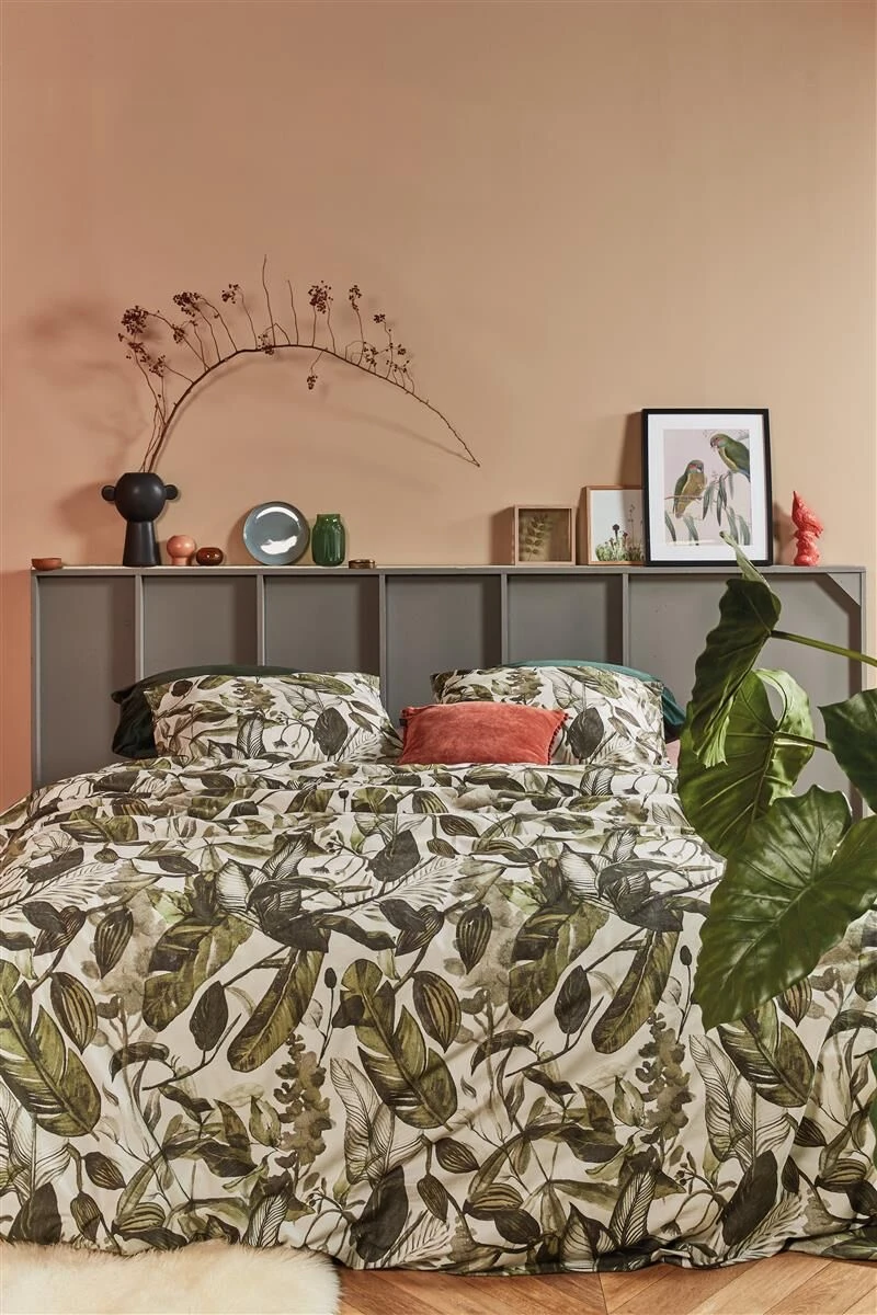 At Home By Beddinghouse All Leaves Bettwäsche Grün 5 At Home By Beddinghouse All Leaves Bettwäsche Grün – Bild 3