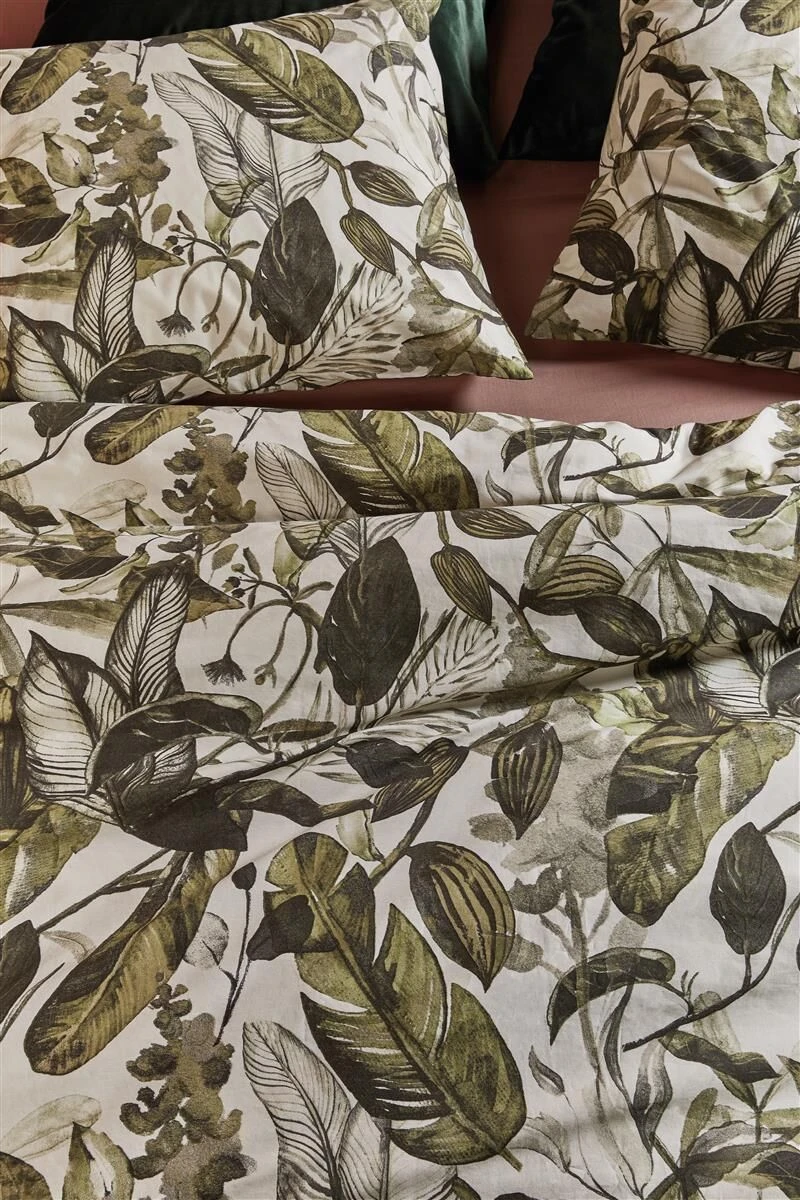 At Home By Beddinghouse All Leaves Bettwäsche Grün 6 At Home By Beddinghouse All Leaves Bettwäsche Grün – Bild 4