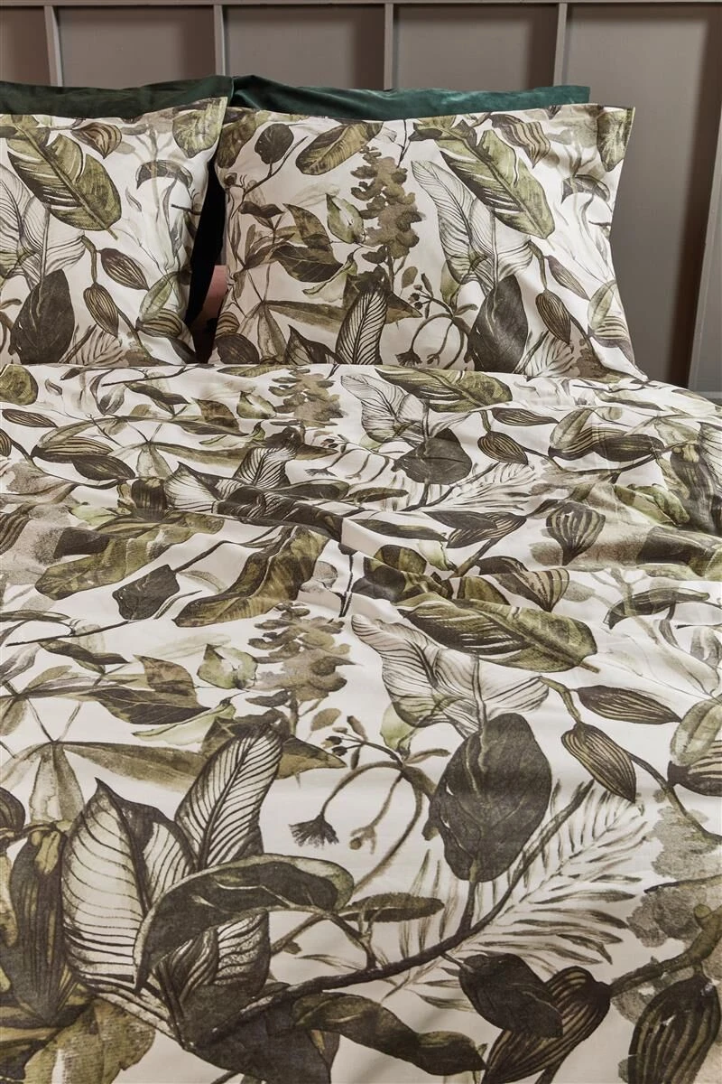 At Home By Beddinghouse All Leaves Bettwäsche Grün 7 At Home By Beddinghouse All Leaves Bettwäsche Grün – Bild 5