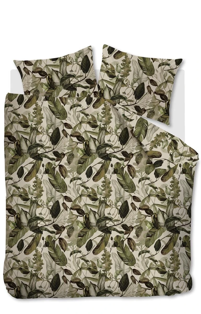 At Home By Beddinghouse All Leaves Bettwäsche Grün 3 At Home By Beddinghouse All Leaves Bettwäsche Grün