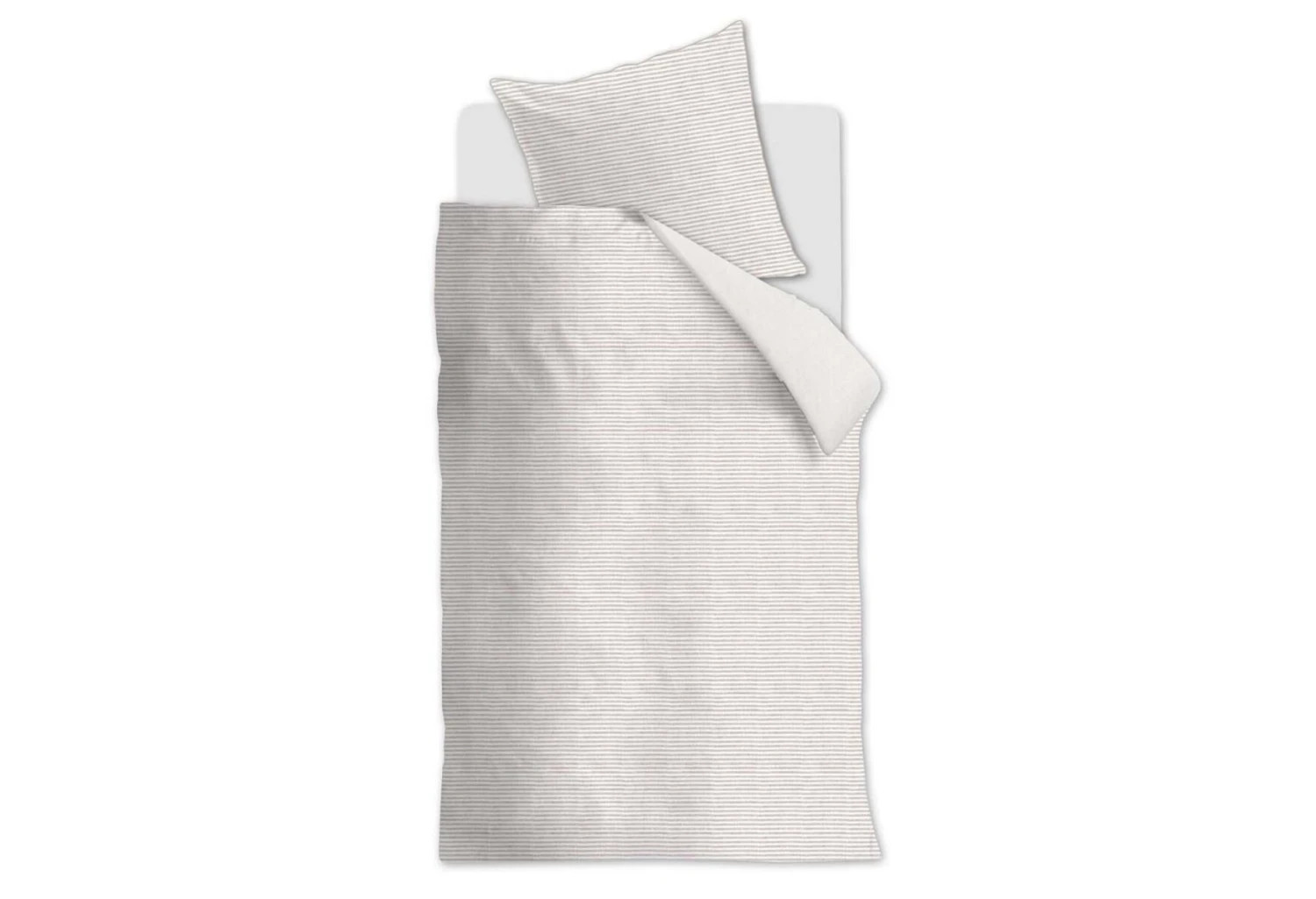 Rivièra Maison Bande Stripe Bettwäsche Sandfarben 4 Rivièra Maison Bande Stripe Bettwäsche Sandfarben – Bild 2