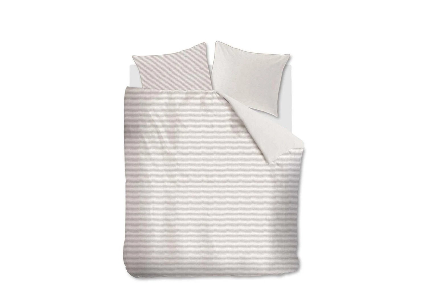 Rivièra Maison Bande Stripe Bettwäsche Sandfarben 3 Rivièra Maison Bande Stripe Bettwäsche Sandfarben