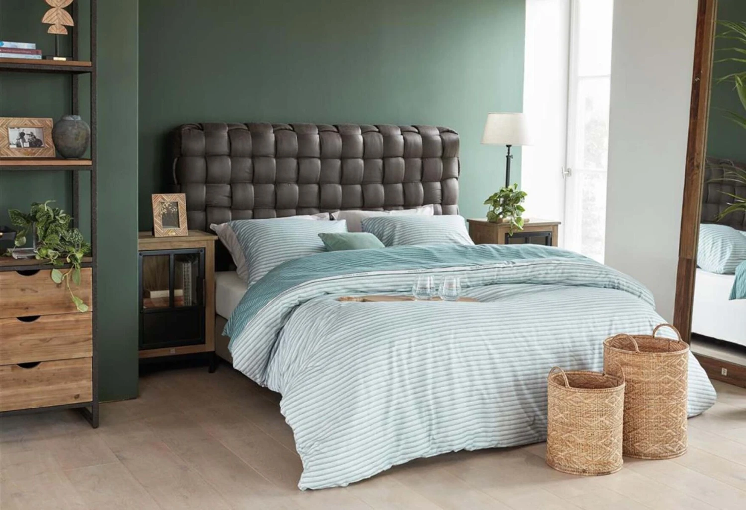 Rivièra Maison Pleaty Green Bettwäsche Grün 5 Rivièra Maison Pleaty Green Bettwäsche Grün – Bild 3