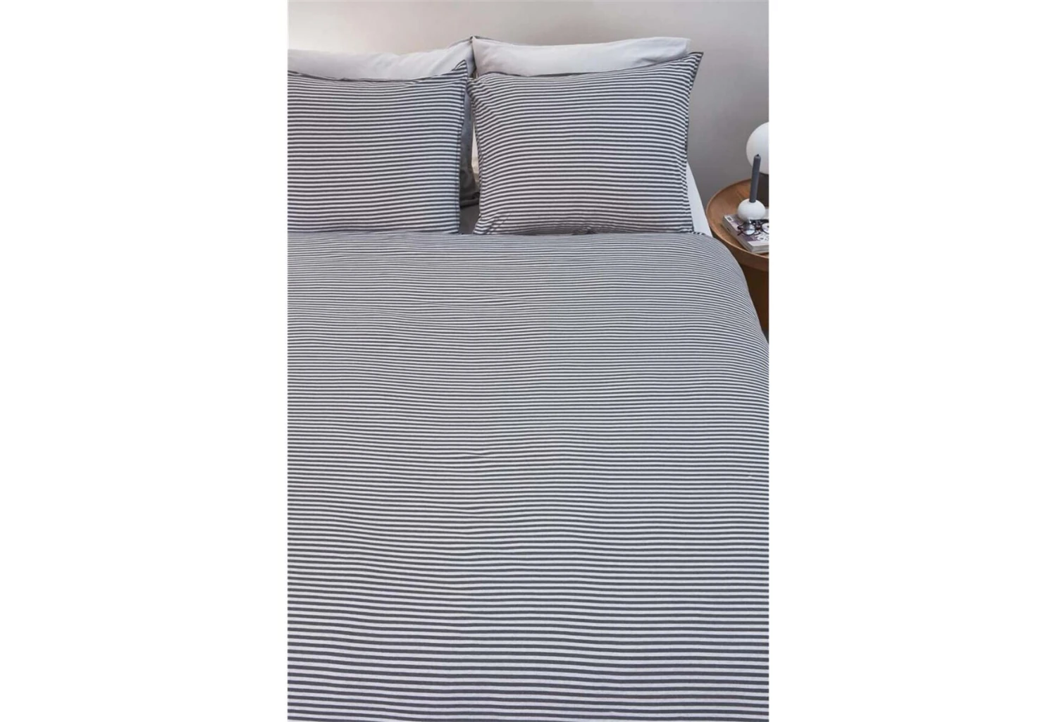 Vtwonen Comfy Stripe Bettwäsche Grau 5 Vtwonen Comfy Stripe Bettwäsche Grau – Bild 3
