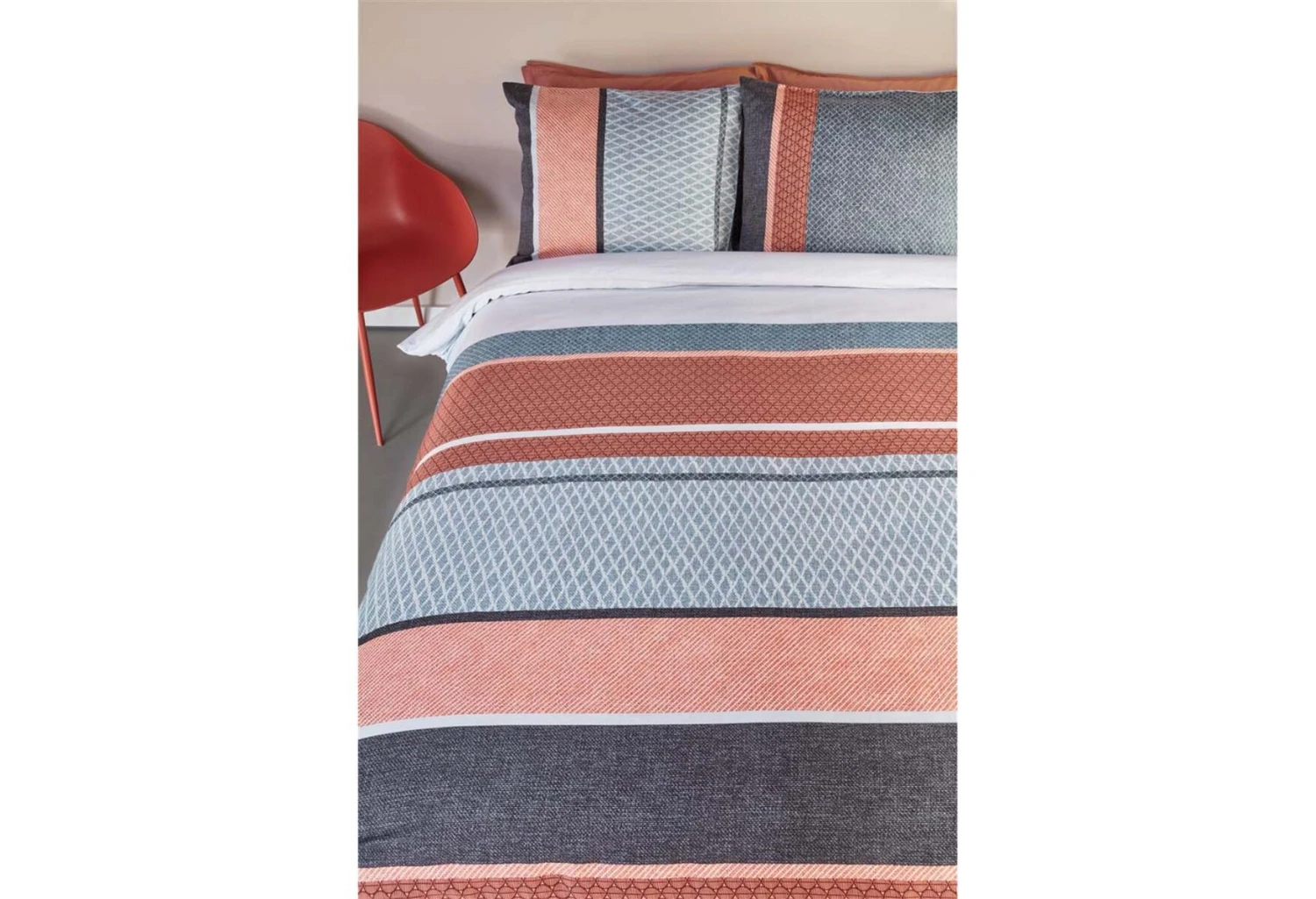 Beddinghouse Lian Bettwäsche Blau 7 Beddinghouse Lian Bettwäsche Blau – Bild 5