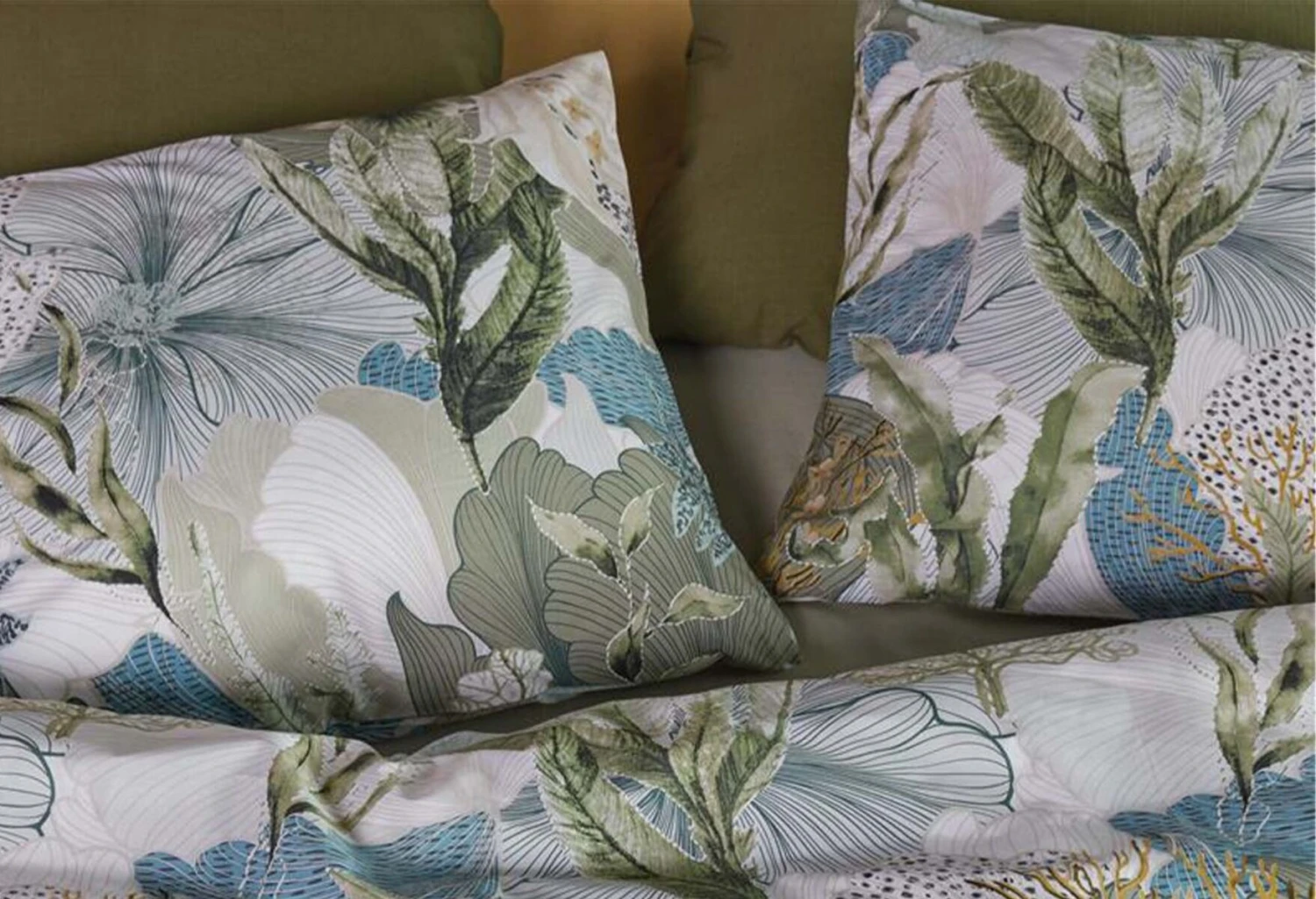 At Home By Beddinghouse Hidden Bettwäsche Grün 8 At Home By Beddinghouse Hidden Bettwäsche Grün – Bild 6