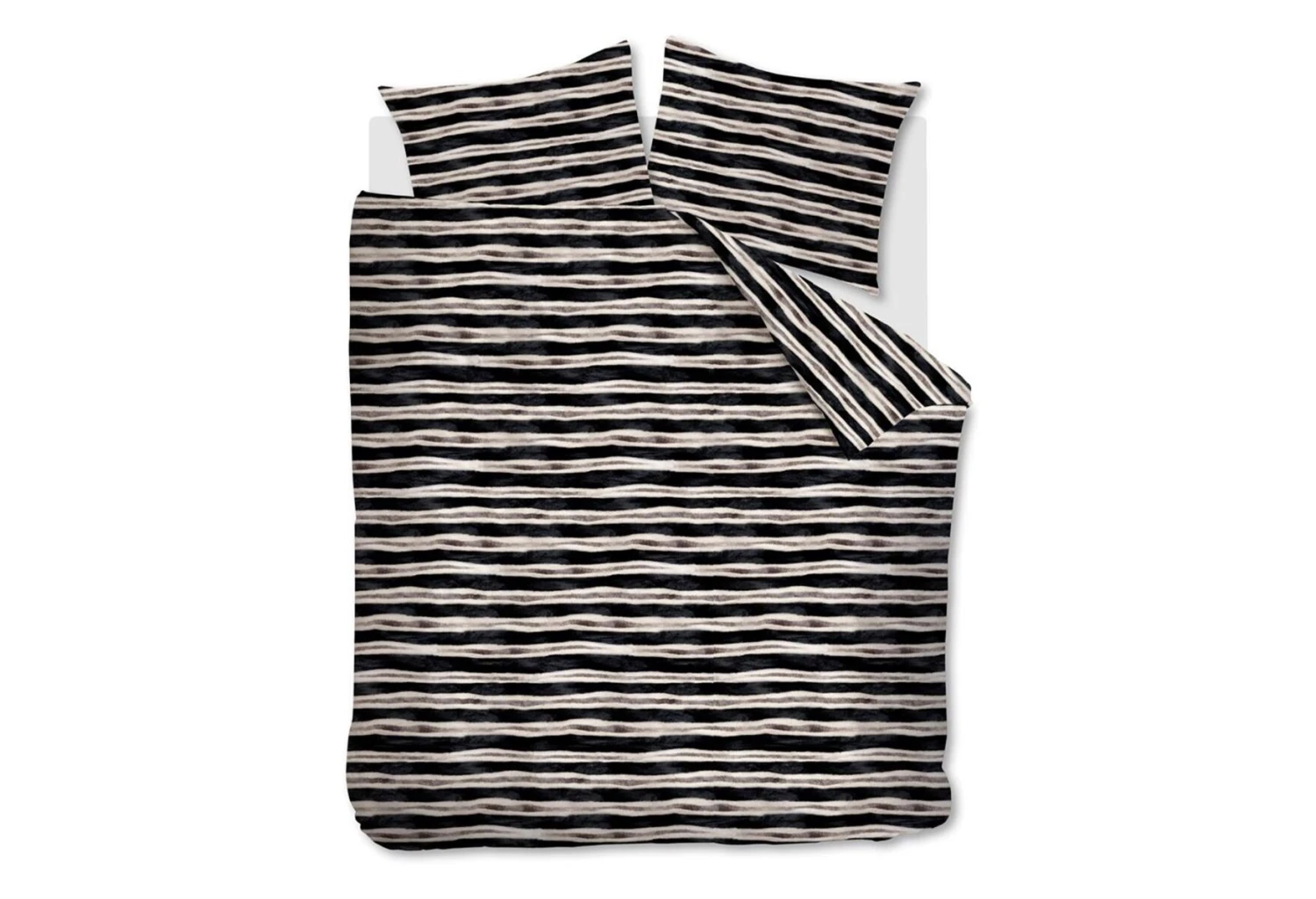 At Home By Beddinghouse Kontrast Bettwäsche Schwarz-Weiß 3 At Home By Beddinghouse Kontrast Bettwäsche Schwarz-Weiß