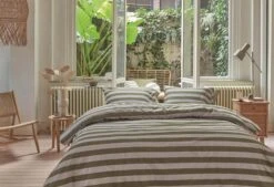 Vtwonen Bold Stripe Bettwäsche Grün -Bettwäsche Verkauf bold stripe green 01 mood large 1
