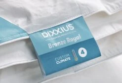 Dixxius Bronze Royal Custom Climate 4 Bettdecke 18 Dixxius Bronze Royal Custom Climate 4 Bettdecke -Bettwäsche Verkauf cc4 zijlabel
