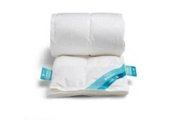 Dixxius Bronze Royal Custom Climate Partnerbettdecke -Bettwäsche Verkauf climate partnerdekbed opgerold front