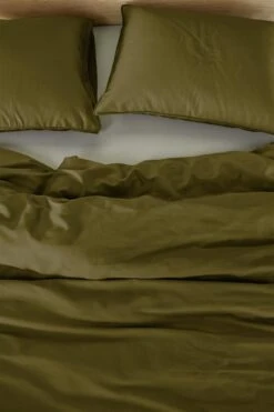 Beddinghouse Care Conscious Bettwäsche Olivgrün -Bettwäsche Verkauf conscious olive green 41 detail large 1