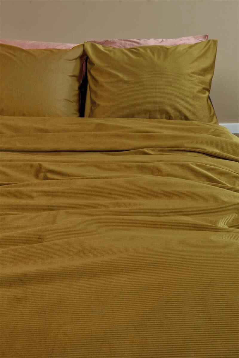 At Home By Beddinghouse Cosy Corduroy Bettwäsche Ocker 8 At Home By Beddinghouse Cosy Corduroy Bettwäsche Ocker – Bild 6