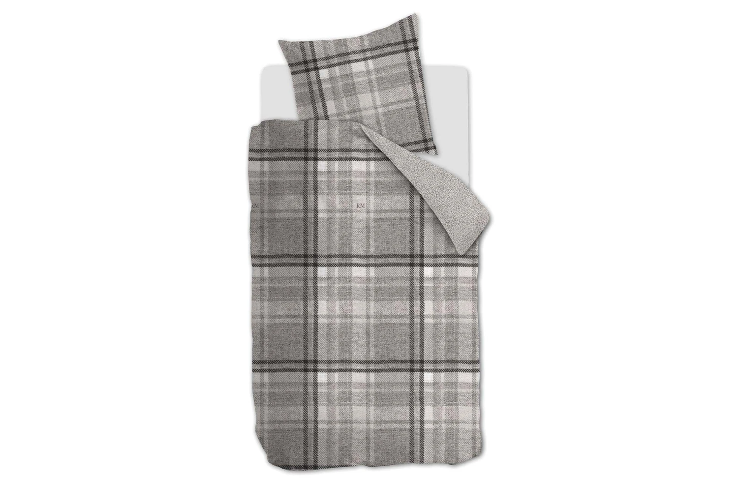 Rivièra Maison Cozy Check Bettwäsche Sandfarben 4 Rivièra Maison Cozy Check Bettwäsche Sandfarben – Bild 2