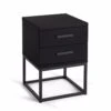 Nachttisch Cube Schwarz 1 Nachttisch Cube Schwarz -Bettwäsche Verkauf cube nachtkast zwart 2 1 1