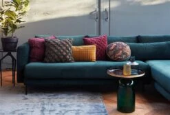 KAAT Amsterdam Felce Grün Dekokissen -Bettwäsche Verkauf felce green 01 mood large