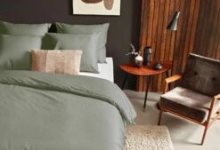 Dixxius Luxurious Lisboa Bettwäsche Grün -Bettwäsche Verkauf fern b