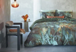 Kardol Floral Embrace Bettwäsche Blau Grün -Bettwäsche Verkauf floral embrace blue green de uv 135x200 0