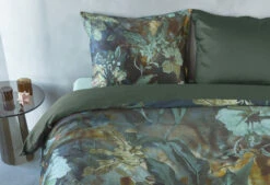 Kardol Floral Embrace Bettwäsche Blau Grün -Bettwäsche Verkauf floral embrace blue green de uv 135x200 60