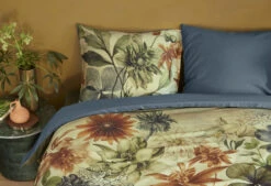 Beddinghouse Florian Bettwäsche Grün -Bettwäsche Verkauf florian green de uv 135x200 60