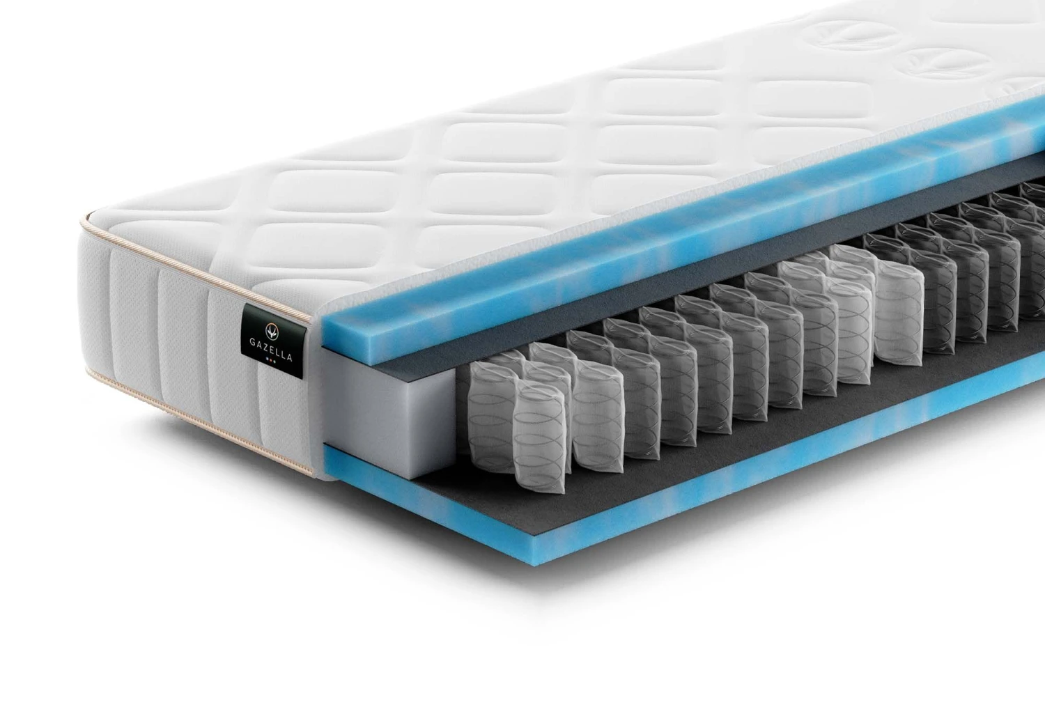 Gazella Breeze II Tonnentaschen-Federkernmatratze 3 Gazella Breeze II Tonnentaschen-Federkernmatratze