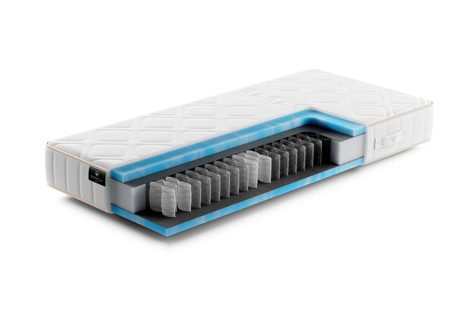 Gazella Breeze II Tonnentaschen-Federkernmatratze 4 Gazella Breeze II Tonnentaschen-Federkernmatratze – Bild 2