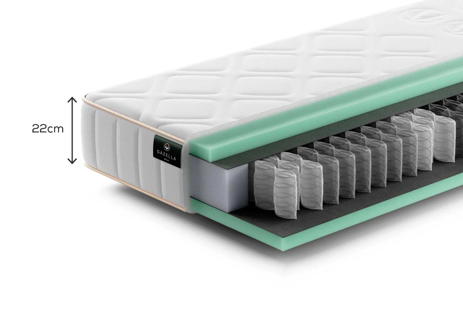 Gazella Comfort II Tonnentaschen-Federkernmatratze 7 Gazella Comfort II Tonnentaschen-Federkernmatratze – Bild 5