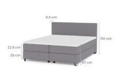 Boxspringbett Home 180 - Schnell Lieferbar 19 Boxspringbett Home 180 - Schnell Lieferbar -Bettwäsche Verkauf h180 afmetingen 1