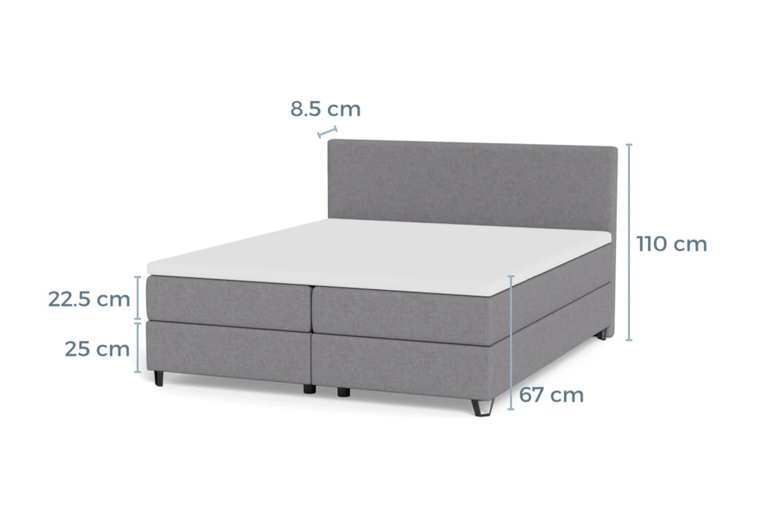 Boxspringbett Home 180 - Schnell Lieferbar 10 Boxspringbett Home 180 - Schnell Lieferbar – Bild 8