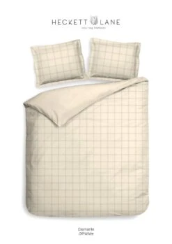Heckett & Lane Diamante Bettwäsche Beige