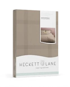 Heckett & Lane Diamante Bettwäsche Taupe Grau -Bettwäsche Verkauf heckett lane dekbedovertrek katoen satijn diamante taupe grey 8