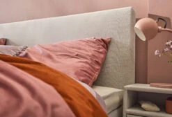 Boxspringbett Home 105 22 Boxspringbett Home 105 -Bettwäsche Verkauf home105 sfeer detail hoofdbord