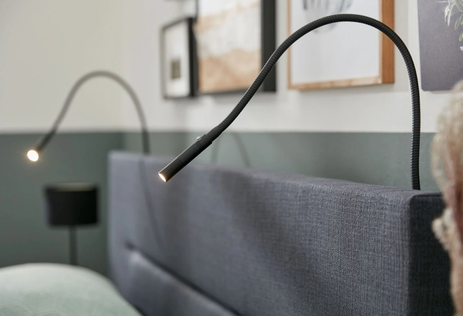 Bettleuchte Stripe Schwarz 3 Bettleuchte Stripe Schwarz