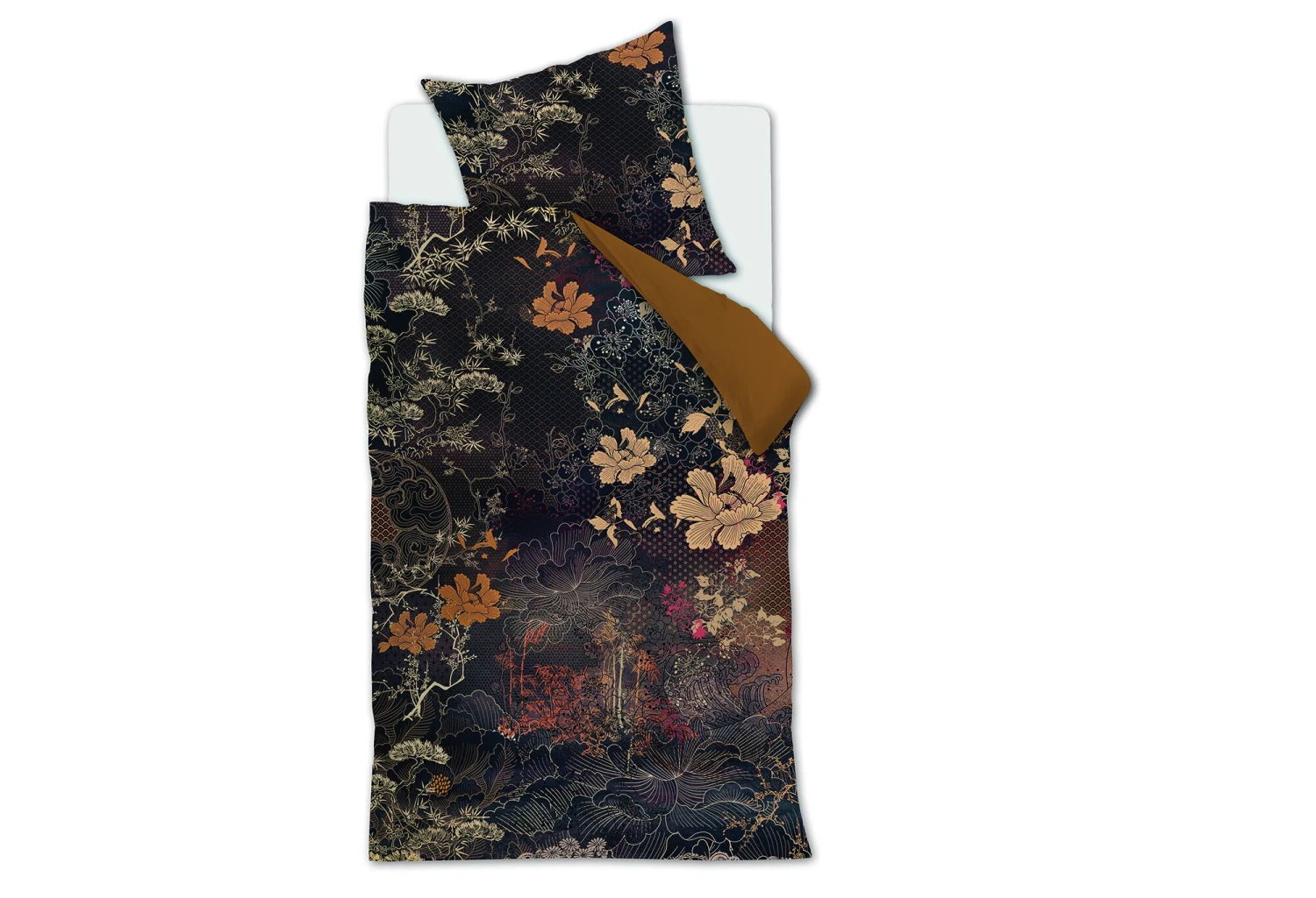 Kardol Imperial Bettwäsche Braun 4 Kardol Imperial Bettwäsche Braun – Bild 2