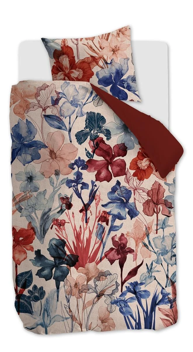 Beddinghouse Iris Field Bettwäsche Rot 4 Beddinghouse Iris Field Bettwäsche Rot – Bild 2