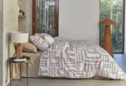 Vtwonen Mixed Stripes Bettwäsche Natural -Bettwäsche Verkauf mixed stripes natural de uv 135x200 1