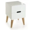 Nachttisch Dansk Weiss -Bettwäsche Verkauf nachtkast dansk wit 1 1