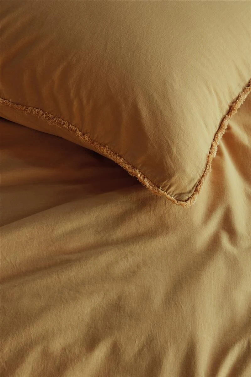 Vtwonen Natural Stone Fraying Bettwäsche Gelb 7 Vtwonen Natural Stone Fraying Bettwäsche Gelb – Bild 5