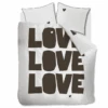 Vtwonen Bold Love Bettwäsche Naturell