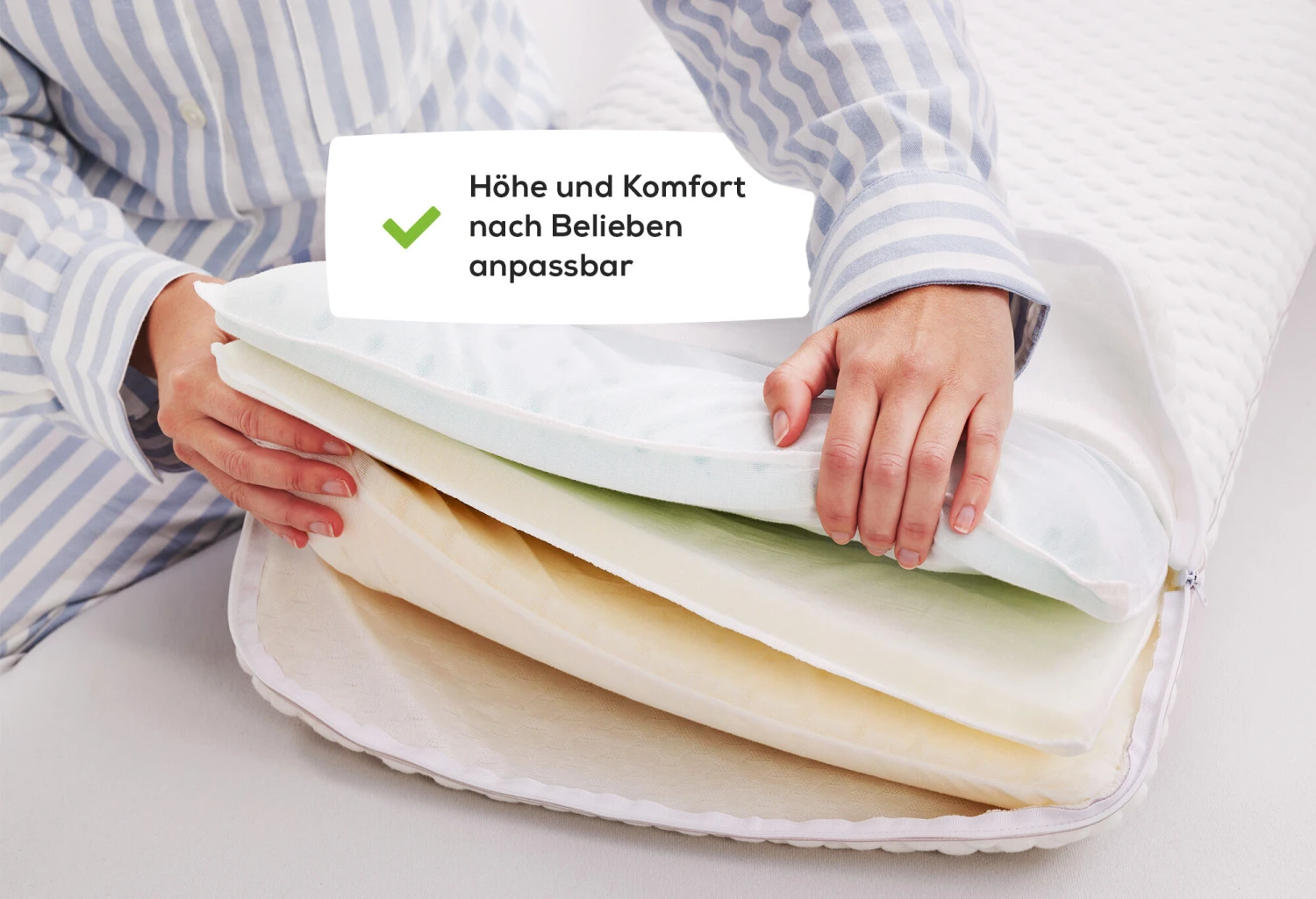 Das Unterstützende Kopfkissen - Anpassbar 5 Das Unterstützende Kopfkissen - Anpassbar – Bild 3