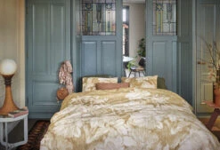 At Home By Beddinghouse Pencil Rain Bettwäsche Ocker -Bettwäsche Verkauf pencil rain ochre de uv 135x200 1