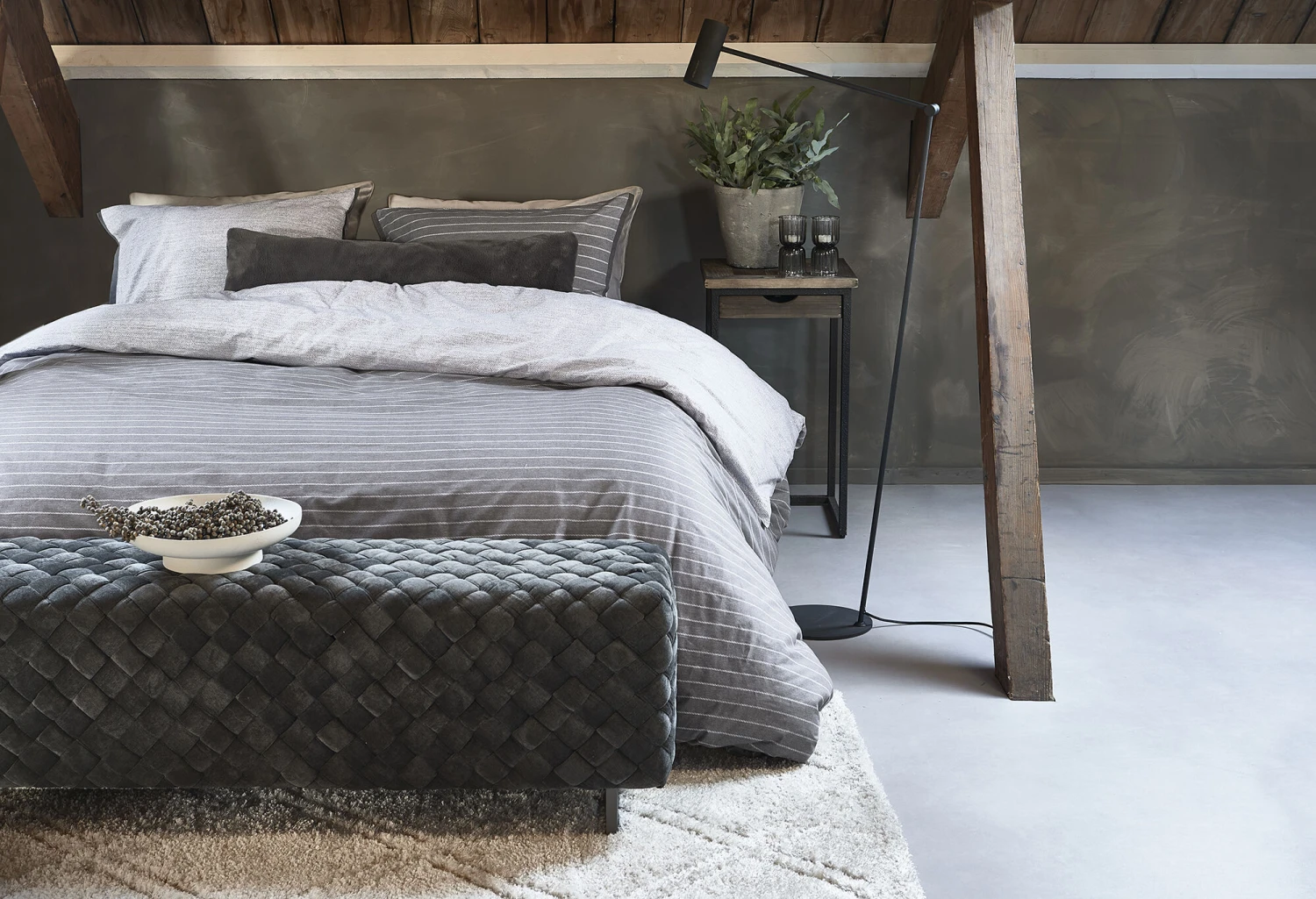 Rivièra Maison Pinstripe Bettwäsche Grau 8 Rivièra Maison Pinstripe Bettwäsche Grau – Bild 6