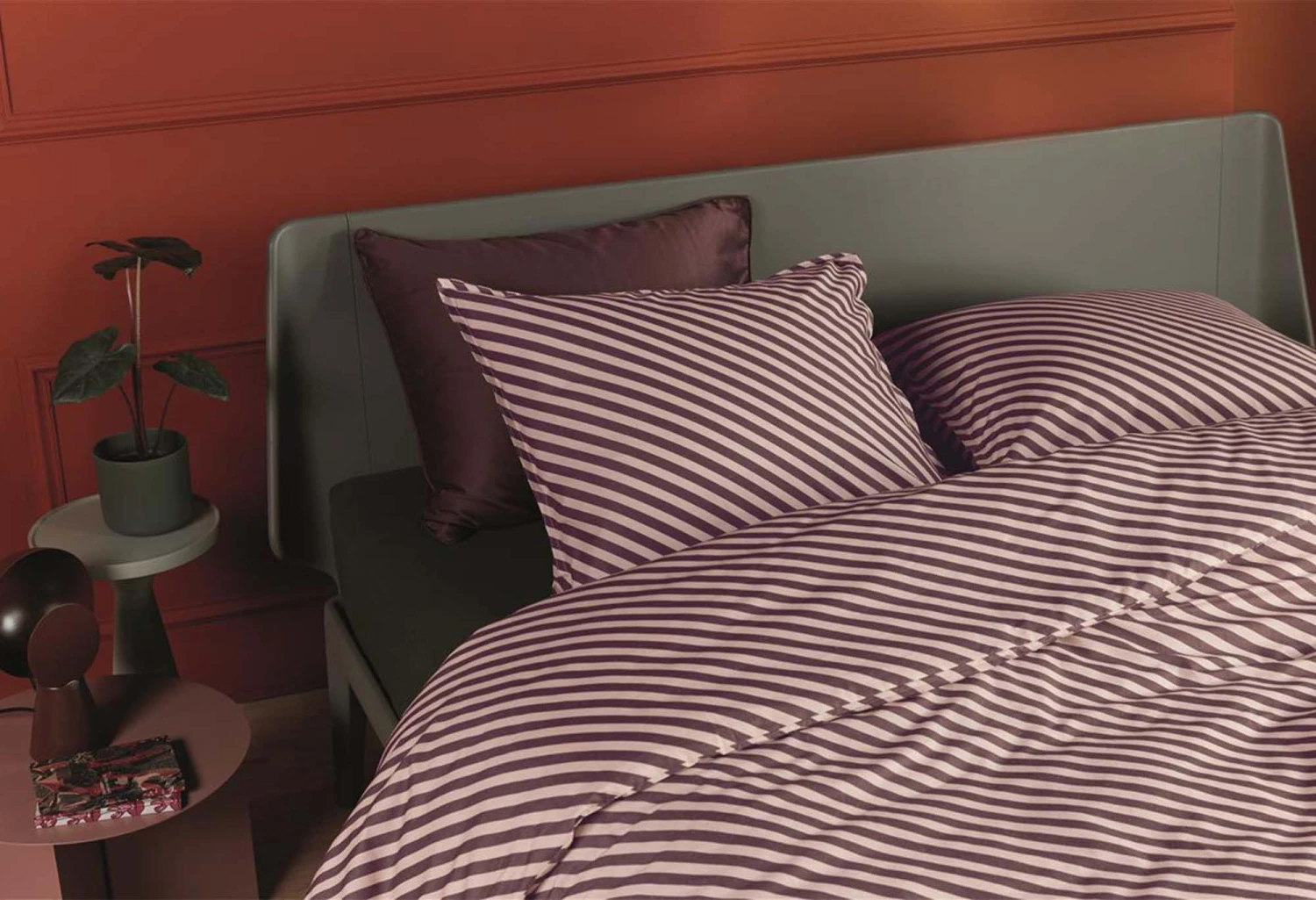 Beddinghouse Renewable Bettwäsche Dunkelrot 6 Beddinghouse Renewable Bettwäsche Dunkelrot – Bild 4