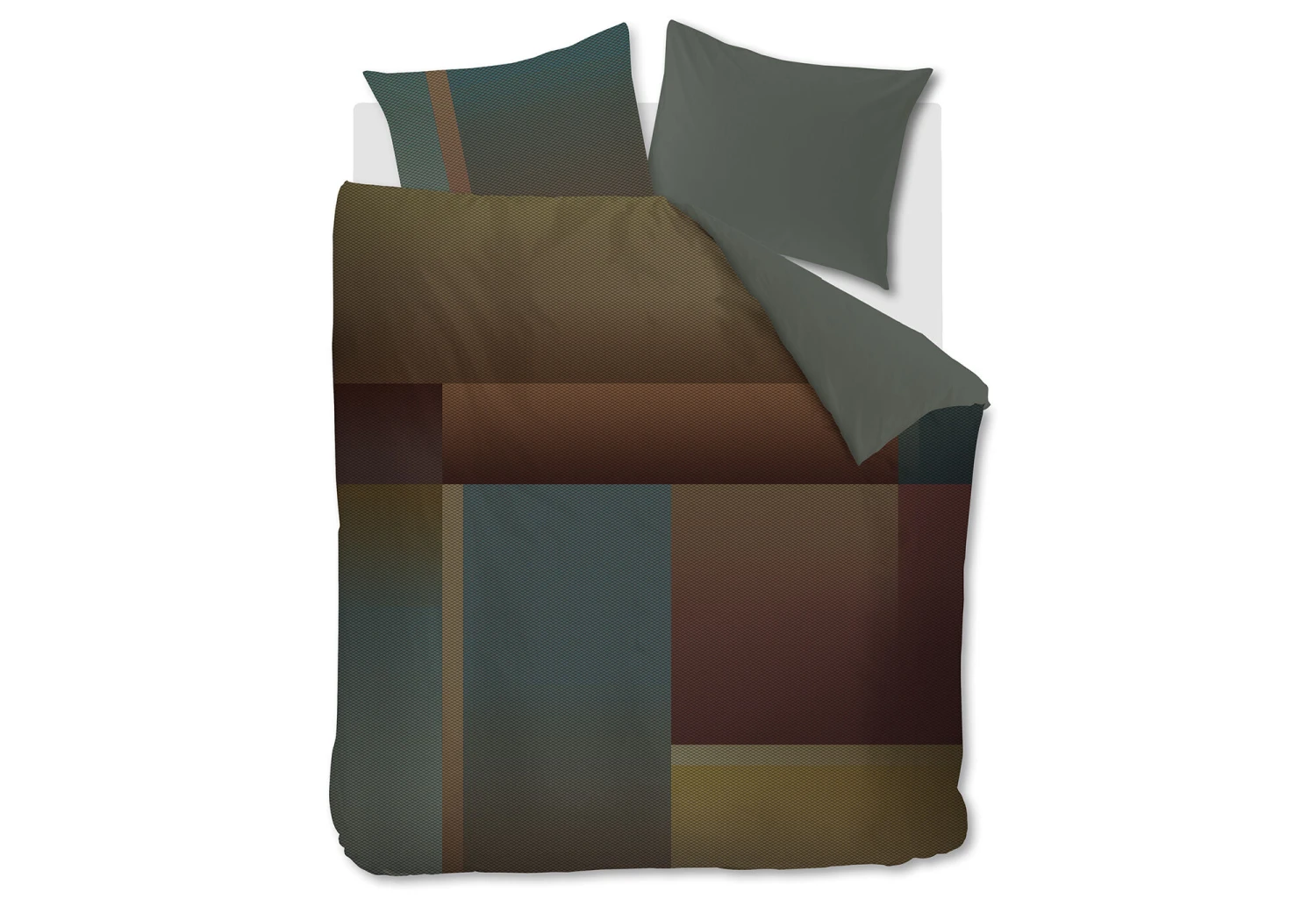 Kardol Sloan Square Bettwäsche Olivegrün 3 Kardol Sloan Square Bettwäsche Olivegrün