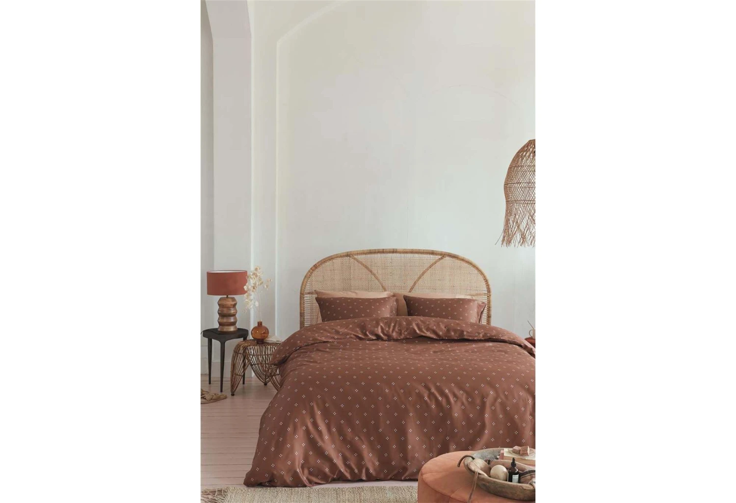 VTwonen Vt Wonen Sticking Dots Bettwäsche Terra 5 VTwonen Vt Wonen Sticking Dots Bettwäsche Terra – Bild 3