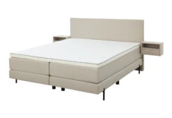 Boxspringbett Home 105 - Schnell Lieferbar -Bettwäsche Verkauf swiss sense home 105 vrijstaand met kastjes 2