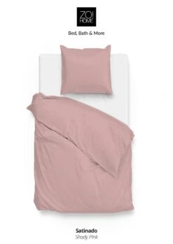 Zo!Home Satinado Bettwäsche Rosa 10 Zo!Home Satinado Bettwäsche Rosa -Bettwäsche Verkauf zo home bettwasche satinado shady pink 1